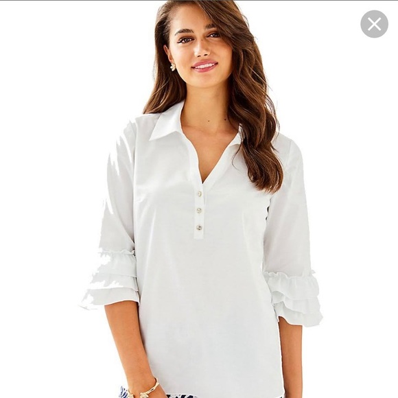 Lilly Pulitzer Judith Top - Picture 1 of 3